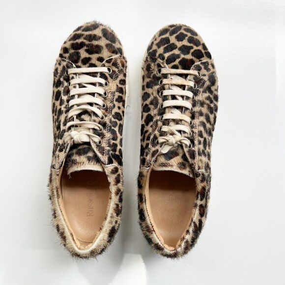 RUSSELL & BROMLEY TROPHY LEOPARD CALF HAIR‎ TRAINERS SNEAKERS EURO 39 8 - Picture 5 of 10